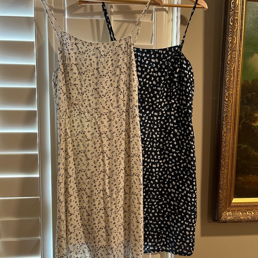 Anthropologie Urban Outfitters set / bundle of two floral dresses